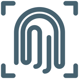 fingerabdruck-scan icon