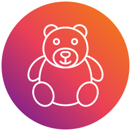 Teddy bear icon