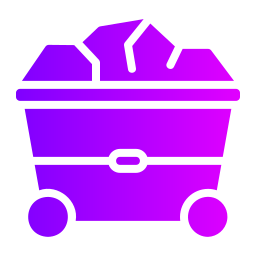 Mine cart icon