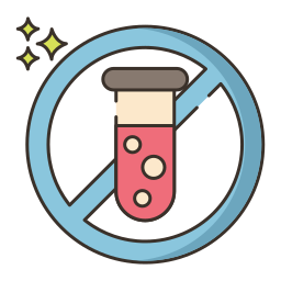 Paraben free icon