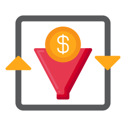 taux de conversion Icône