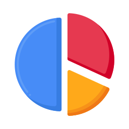 diagramme circulaire Icône