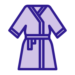 Bathrobe icon