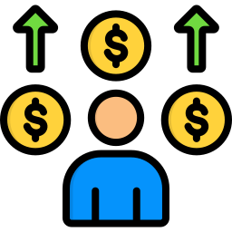 indépendance financière Icône