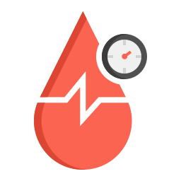 Blood pressure icon