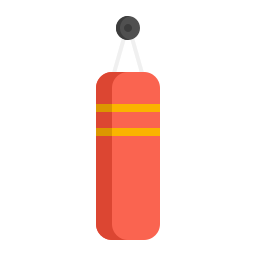 Boxing bag icon