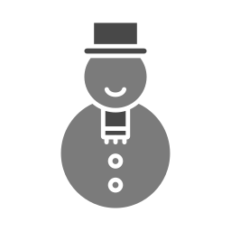 bonhomme de neige Icône