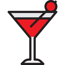 Brandy glass icon