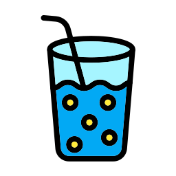 Drinking water icon