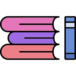 Book stack icon