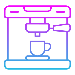 Coffee machine icon