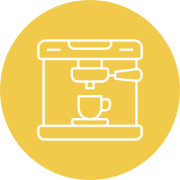 Coffee machine icon