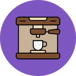 Coffee machine icon