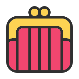 Coin purse icon