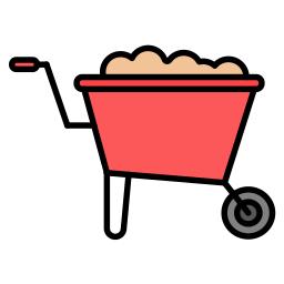 Wheelbarrow icon