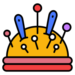 Pin cushion icon