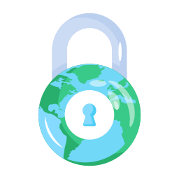 Global security icon