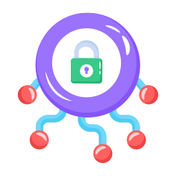 Cyber security icon