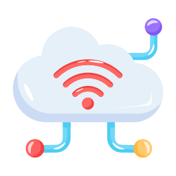 Cloud computing icon