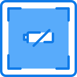 batterie leeren icon