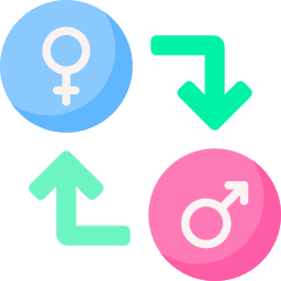 Sex reassignment icon