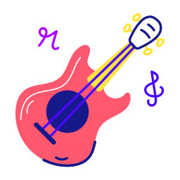 guitare Icône