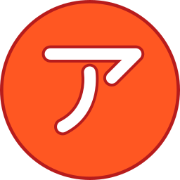 Japanese alphabet icon