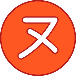 Japanese alphabet icon