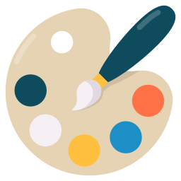 Paint palette icon