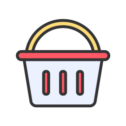 Shopping basket icon