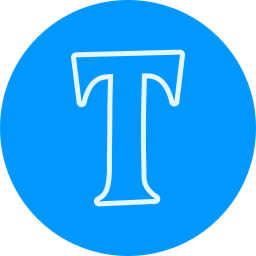 Letter t icon