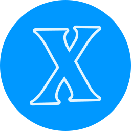 Letter x icon