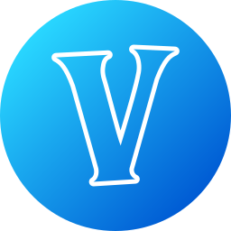 Letter v icon