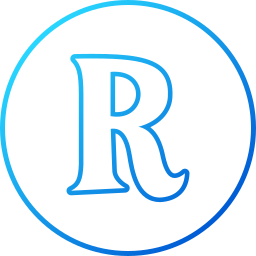 Letter r icon