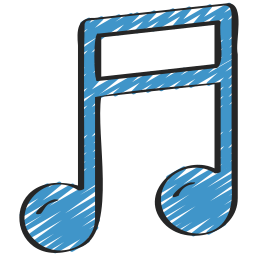 Musical note icon