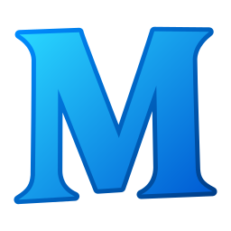 Letter m icon