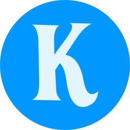 문자 k icon