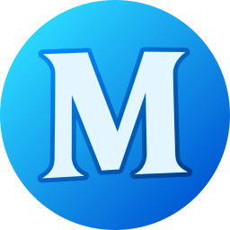 Letter m icon