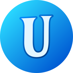 Letter u icon