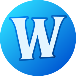 Letter w icon