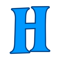 Letter h icon