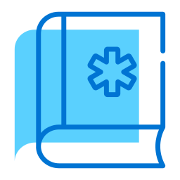 Medical book icon