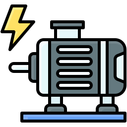 Electric motor icon