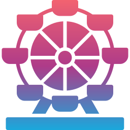 Ferris wheel icon