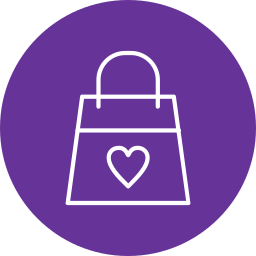 Shopping bags icon