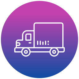 Delivery van icon