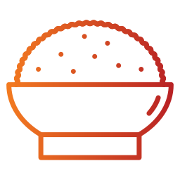 Rice bowl icon