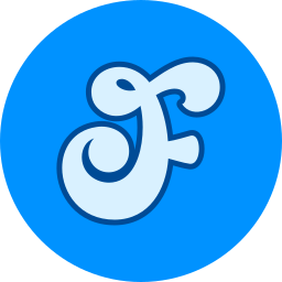 Letter f icon