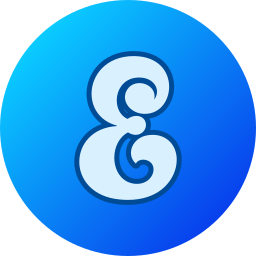 Letter e icon