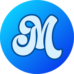 Letter m icon